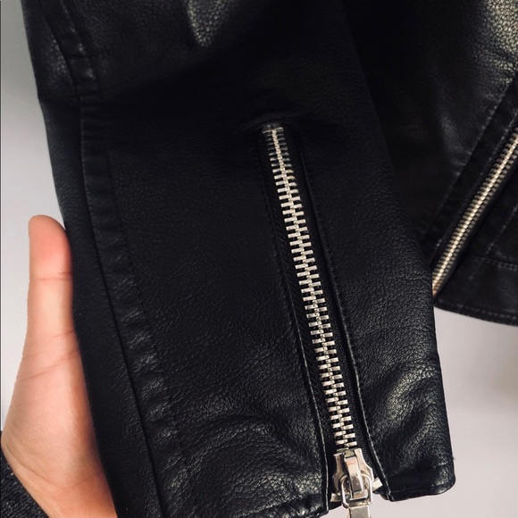 *SOLD* EXPRESS Moto Jacket with zippers - Picture 5 of 6
